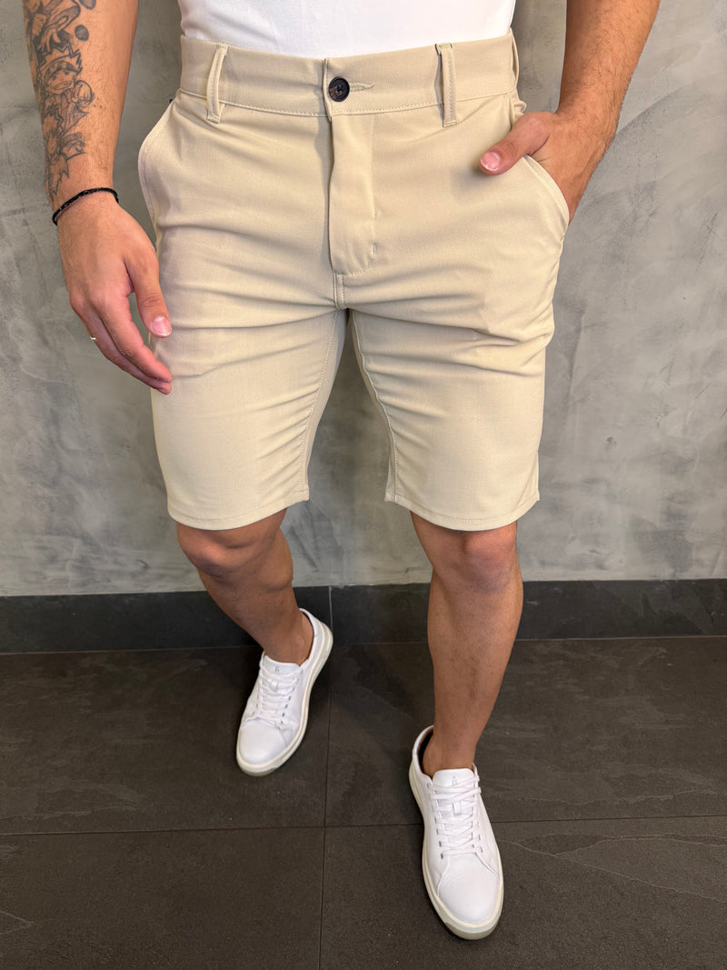 BERMUDA SASTRER JOGGER KINGEJOE BEIGE