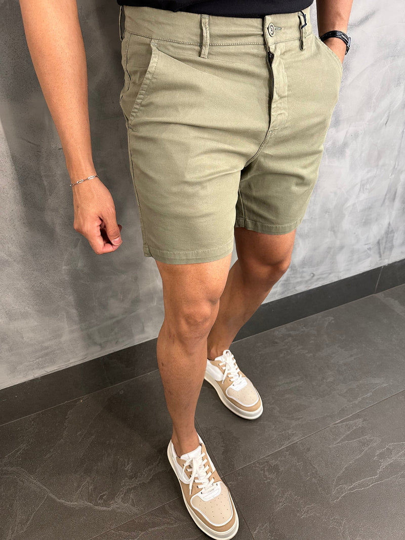 BERMUDA SARGA CORTA COLLOR STRETCH BAREZY